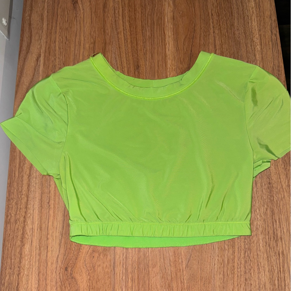 Aerie Bright Green Crop Top